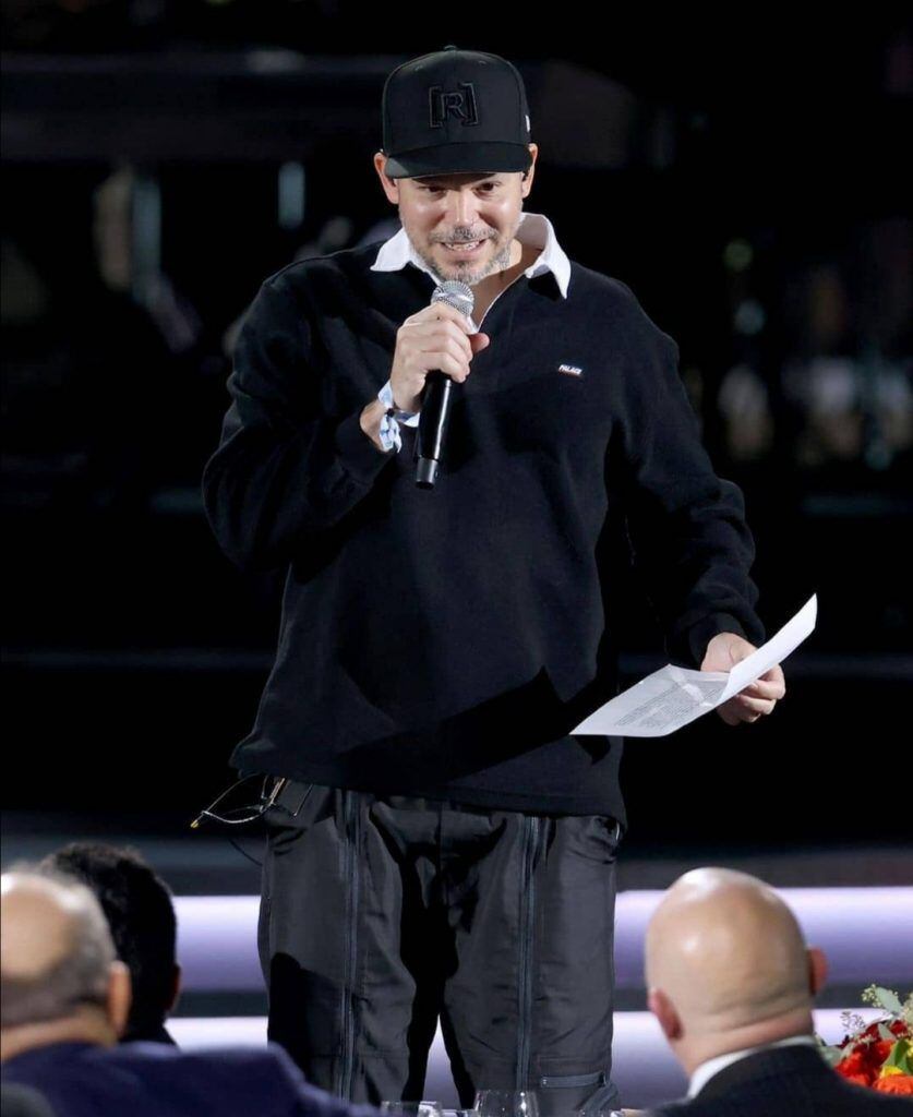Los artistas en la gala en honor a Rubén Blades como Persona del Año