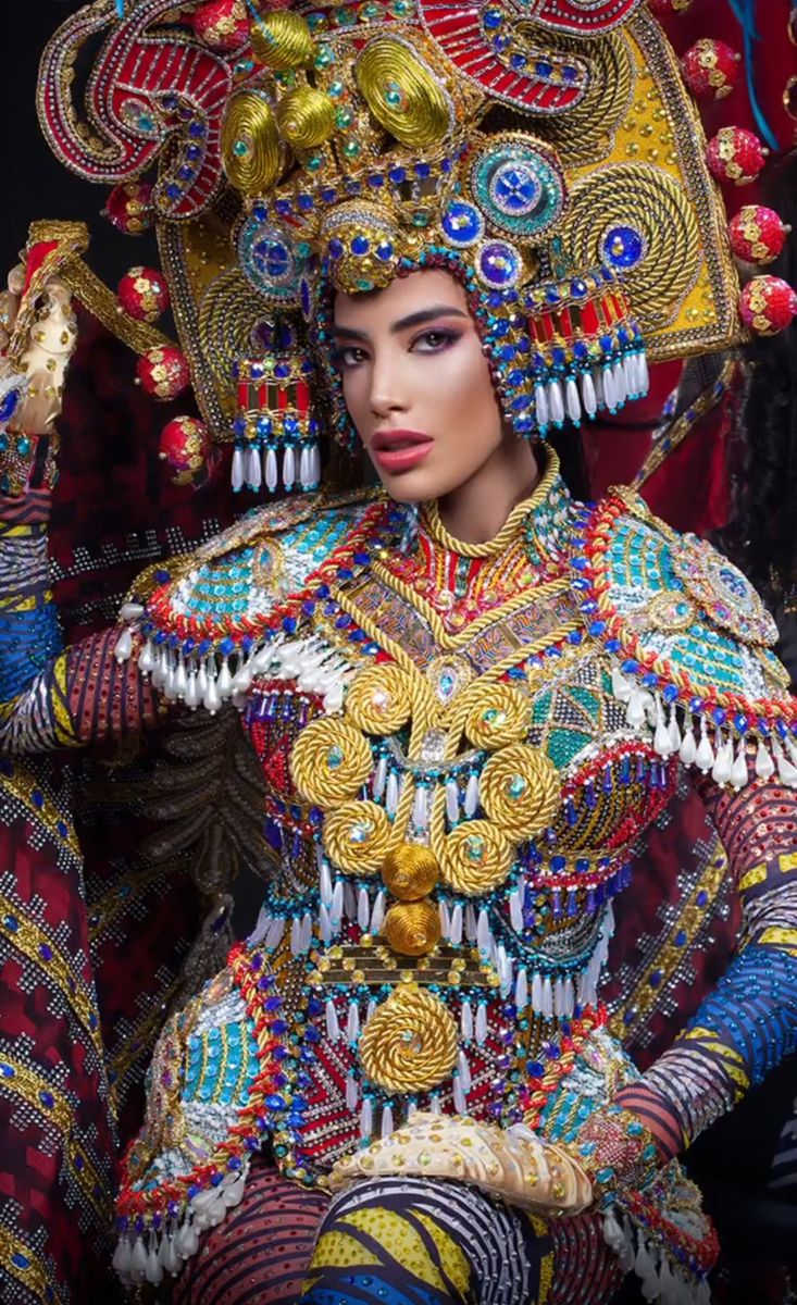Rumbo a Miss Universo: Panamá y Puerto Rico muestran su traje típico