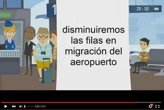Video: Pasajeros que vengan a Panamá podrán hacer prechequeo migratorio para evitar filas
