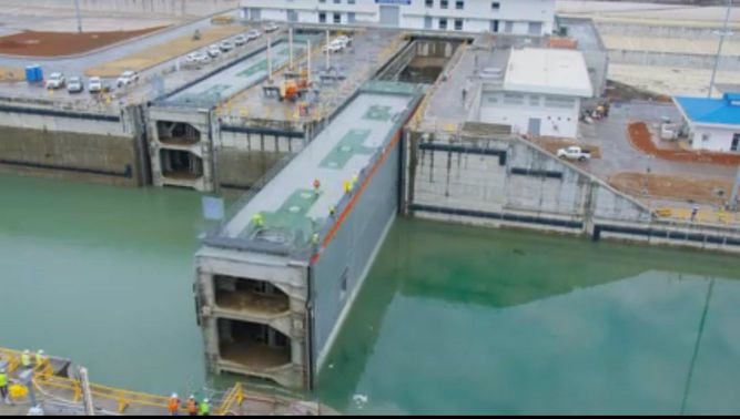 Video: Así funcionan las nuevas esclusas del Canal de Panamá