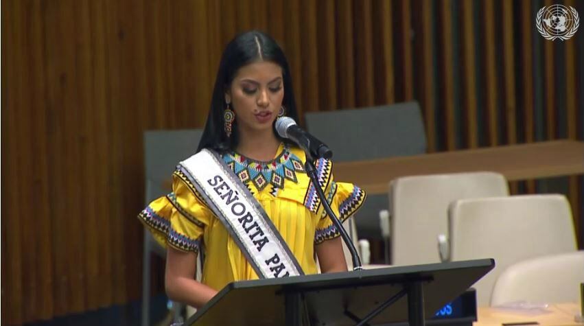 Rosa Montezuma en la ONU: ‘Las mujeres indígenas no somos frágiles, somos capaces y luchadoras’