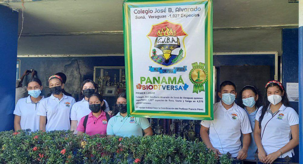 Así estudiantes de Soná ganaron el reto Panamá Biodiversidad