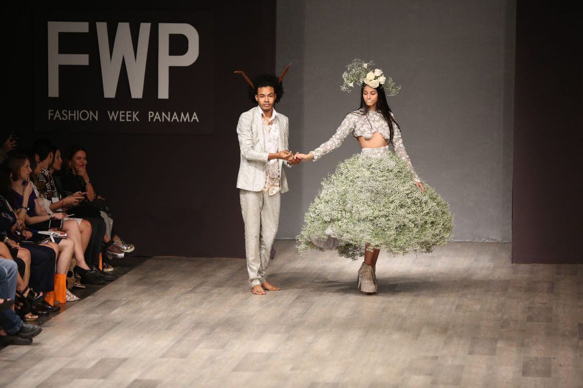 La propuesta romántica y excéntrica de Anna Francesca en Fashion Week Panamá
