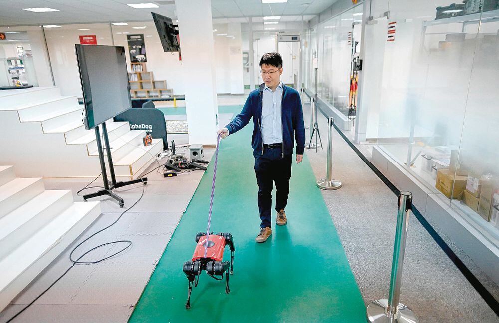 Perros-robot, el último grito de la tecnología china