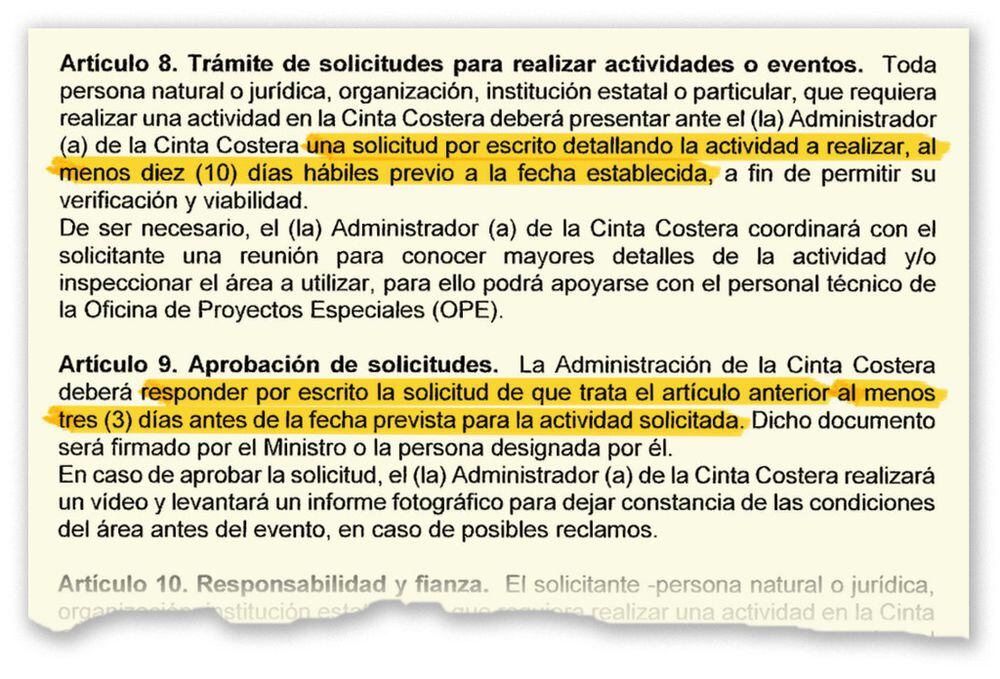 Alcalde Blandón reclama la cinta costera