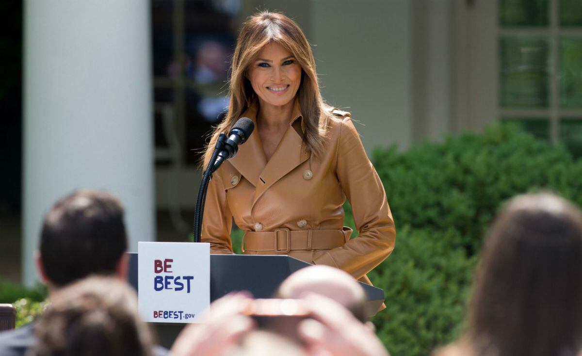 Melania Trump presenta su campaña como primera dama