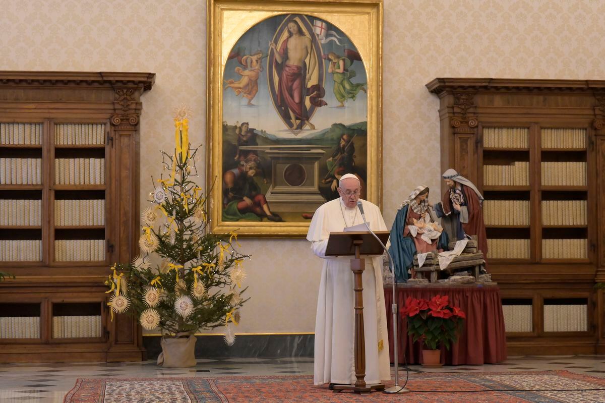 Primera aparición del papa Francisco tras ausentarse debido a una ciática