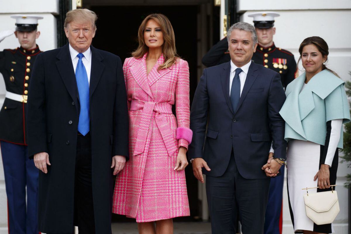 La primera dama de Colombia y la chaqueta de la discordia