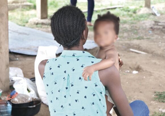 Niños, el rostro cruel de la migración en la provincia de Darién