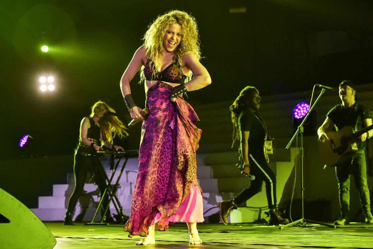 Shakira pone el brillo en la inauguración de los Juegos Centroamericanos 2018