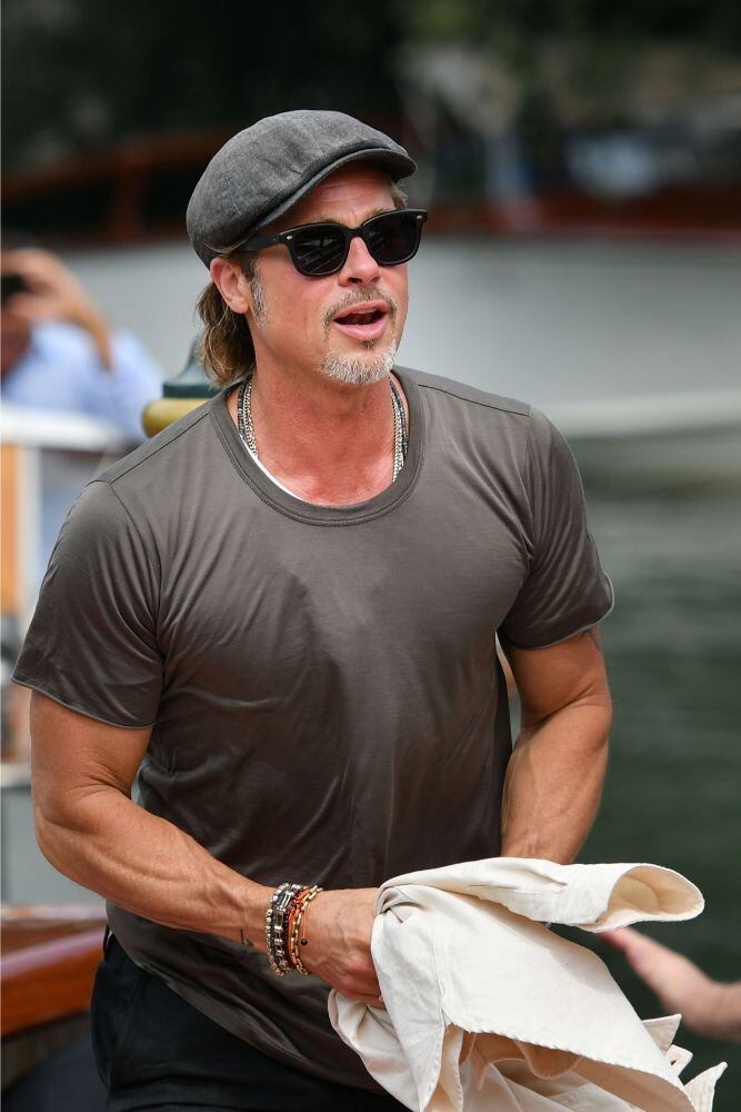 Para enamorarse de nuevo… Las fotos de Brad Pitt en Venecia