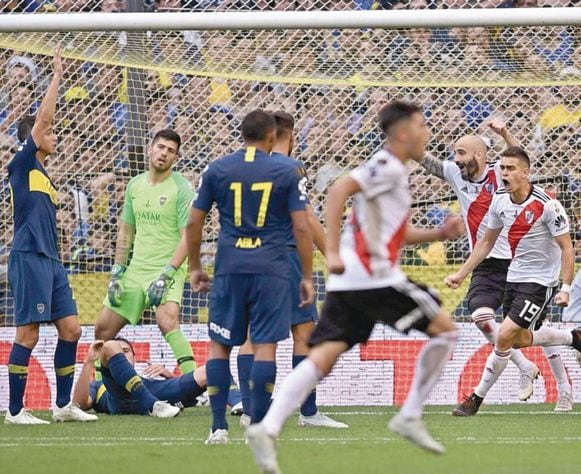 River empata en el primer juego en La Bombonera