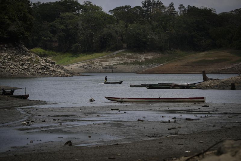 Los bajos niveles que presenta el lago Alajuela afectan suministro de agua en la capital