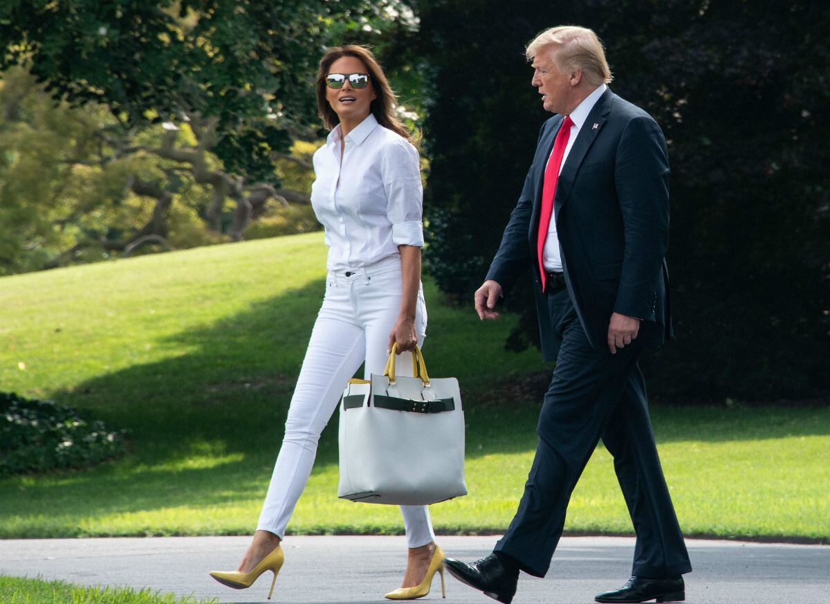 Melania Trump y su última lección de estilo