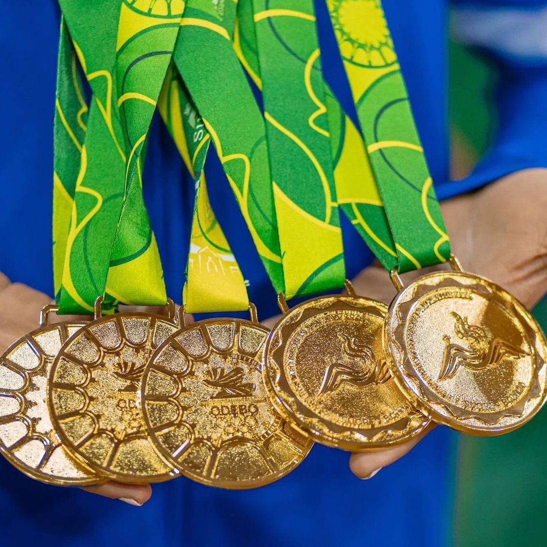 Alyiah Lide, la gimnasta panameña con 5 medallas de oro en los Juegos Bolivarianos de la Juventud