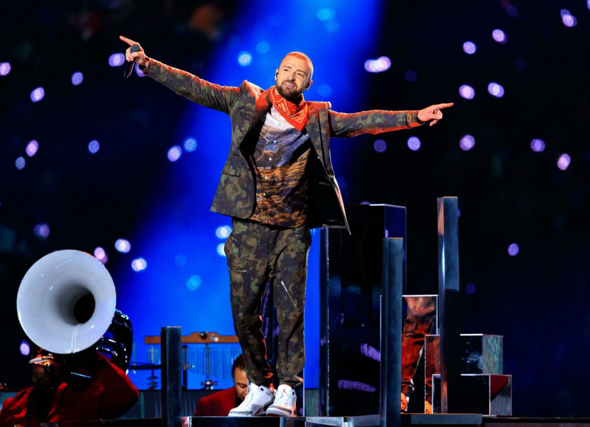 Así fue el ‘show’ de Justin Timberlake en el Super Bowl