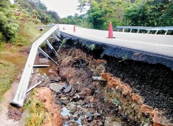 Carretera a Darién presenta daños