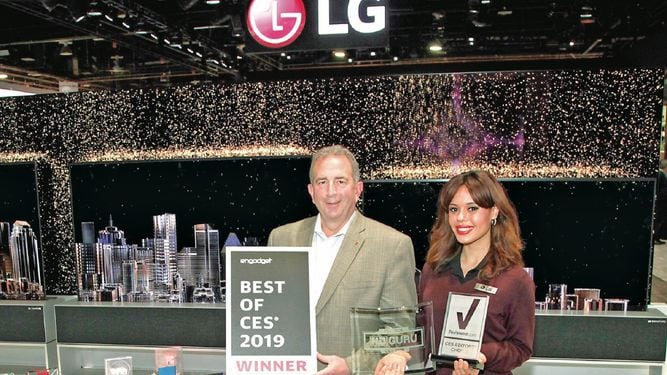 LG recibe más de 140 premios CES y honores en múltiples categorías