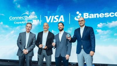 Tus compras te llevan más alto con las nuevas Tarjetas Visa ConnectMiles de Banesco