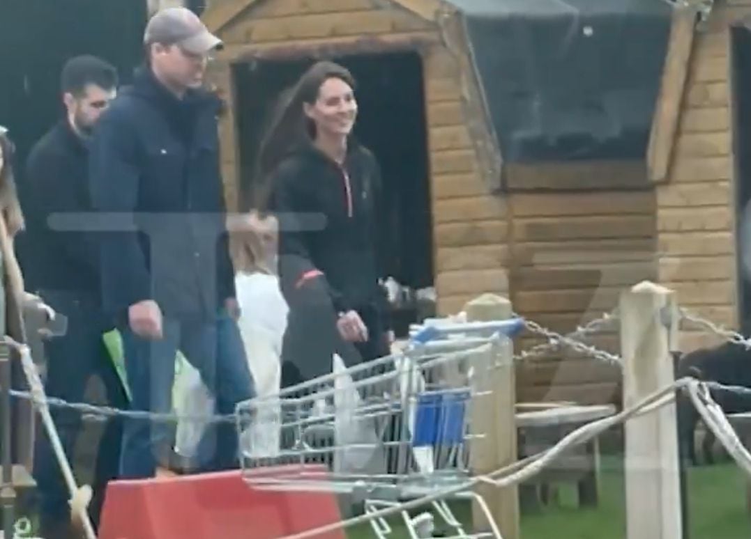 VIDEO: Kate junto al príncipe William de compras cerca de su hogar en Windsor