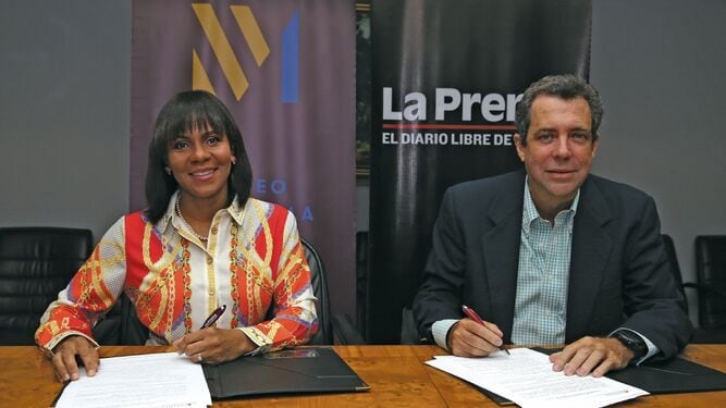 Firma de acuerdo entre ‘La Prensa’ y Museo de la Mola