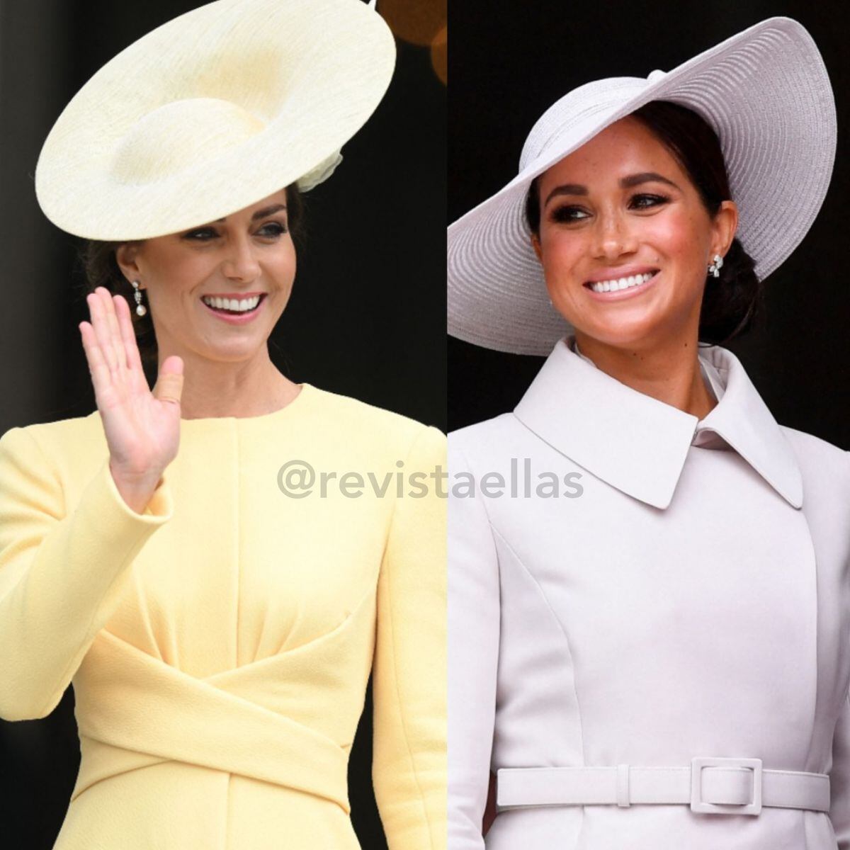 Las duquesas Meghan y Kate, y sus looks similares en las fiestas de la  reina | La Prensa Panamá