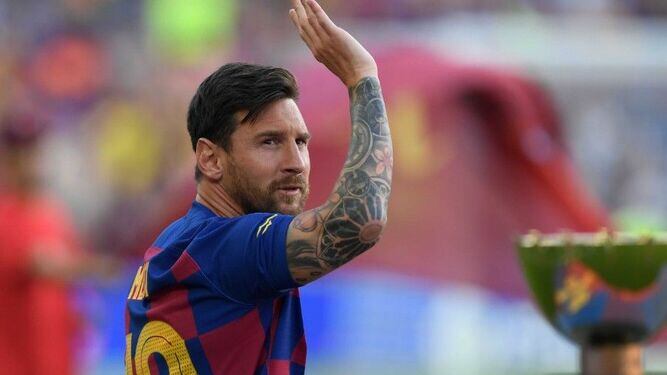 Messi se lesiona en su primer entrenamiento con el Barcelona