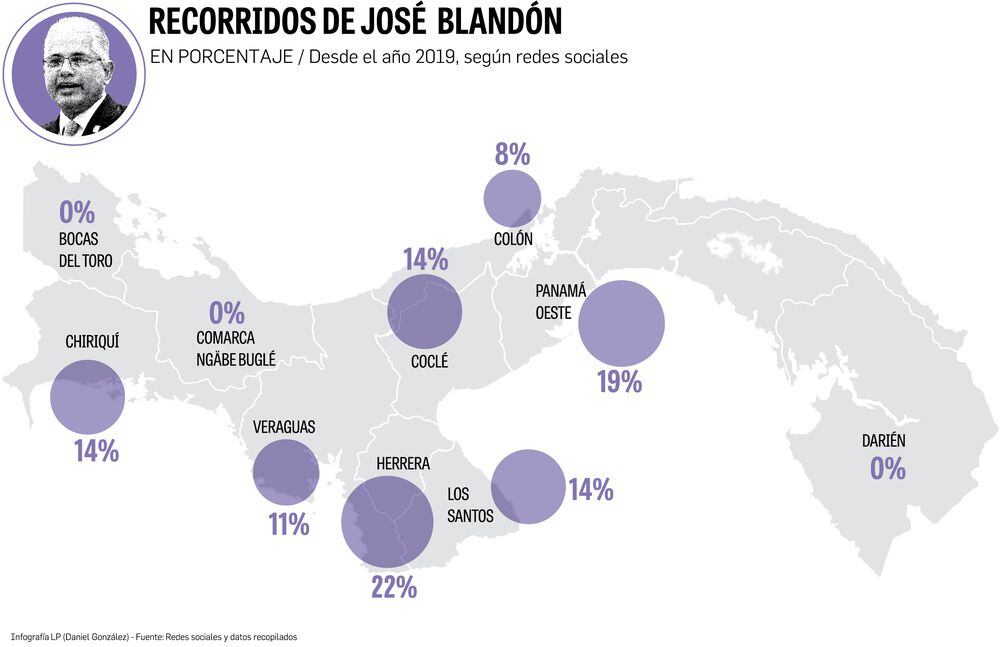 Panamá Oeste y Chiriquí, donde buscan los votos
