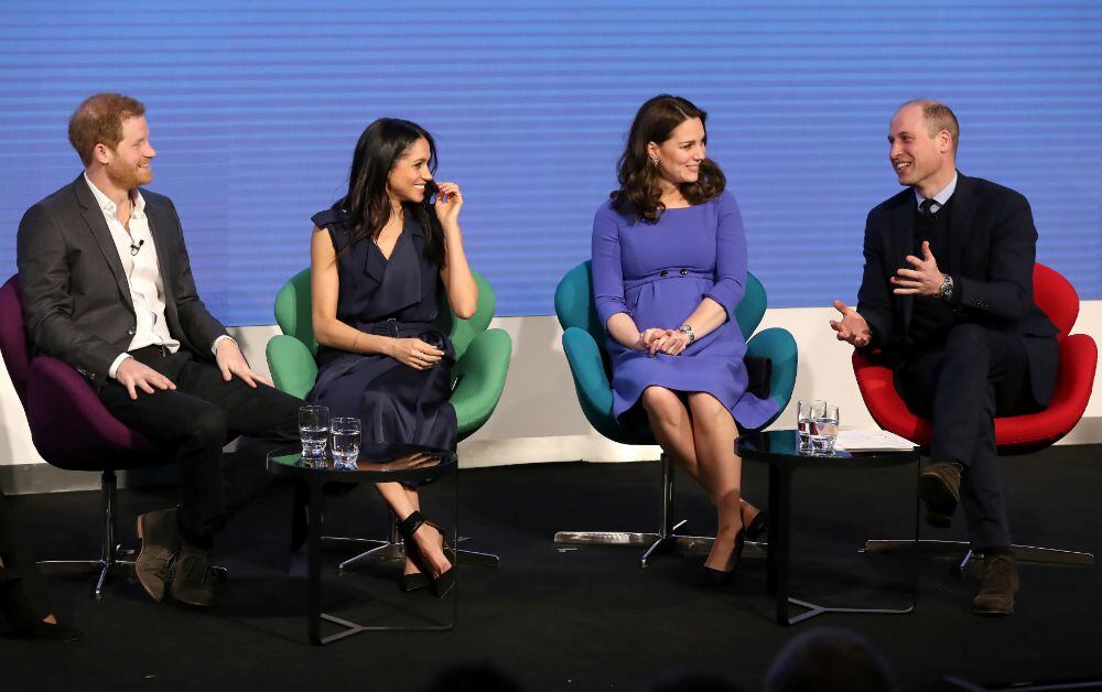 Meghan Markle y Kate Middleton juntas en el Royal Foundation Forum