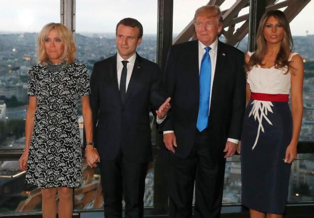 Melania Trump vs Brigitte Macron, duelo de estilos