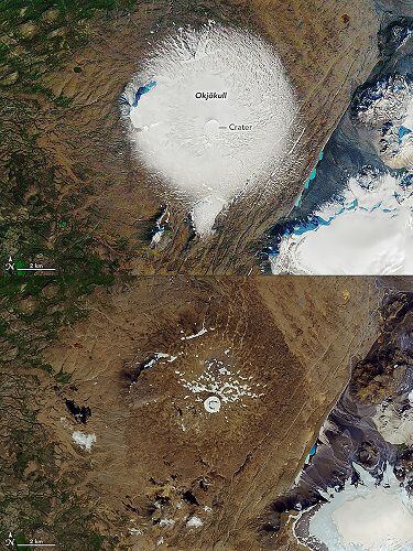 Islandia despide a su primer glaciar desaparecido por el recalentamiento global